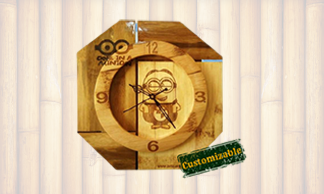 Octagonal Wall Clock