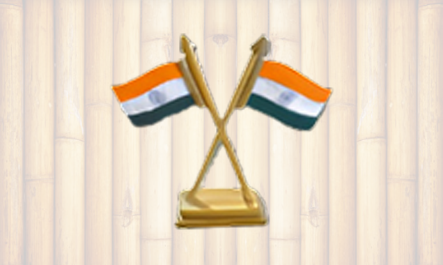 Twin National Flag Small