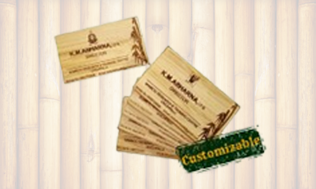 Bamboo Visiting Cards